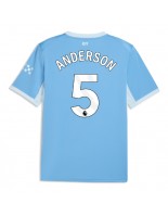 Manchester City Elliot Anderson #5 Domácí Dres 2026-27 Krátký Rukáv